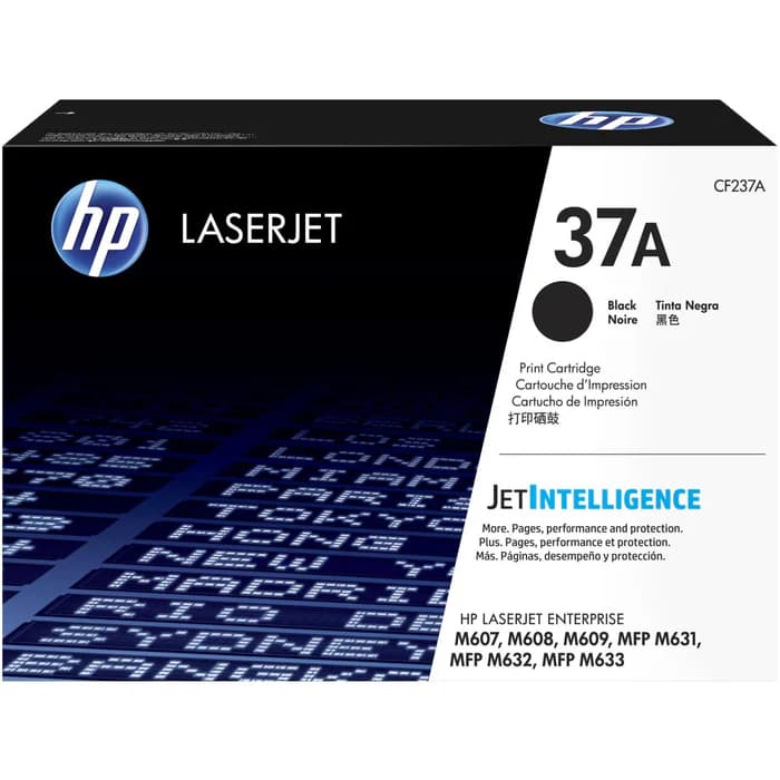 HP 37A Original LaserJet Toner Cartridge Black CF237A