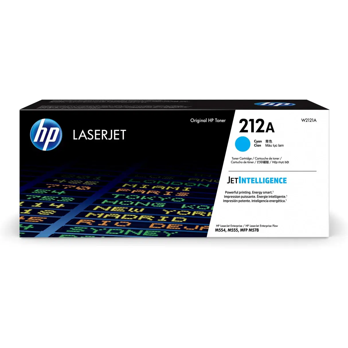 HP 212A Cyan Original LaserJet Toner Cartridge W2121A