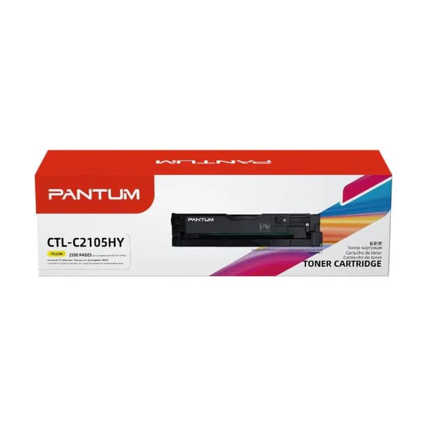 Pantum CTL2105 Yellow High Yield Original Toner Cartridge CTL2105HY