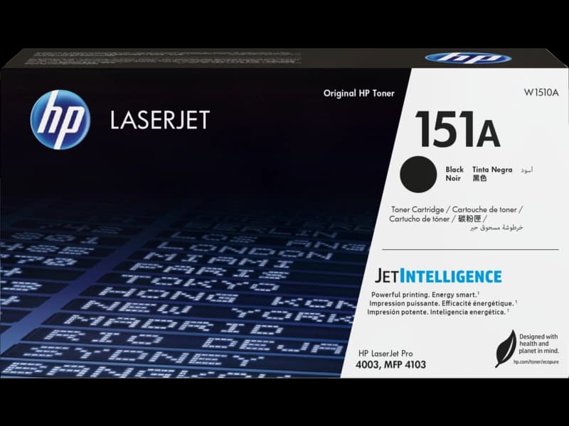 HP 151A Black LaserJet Toner Cartridge W1510A