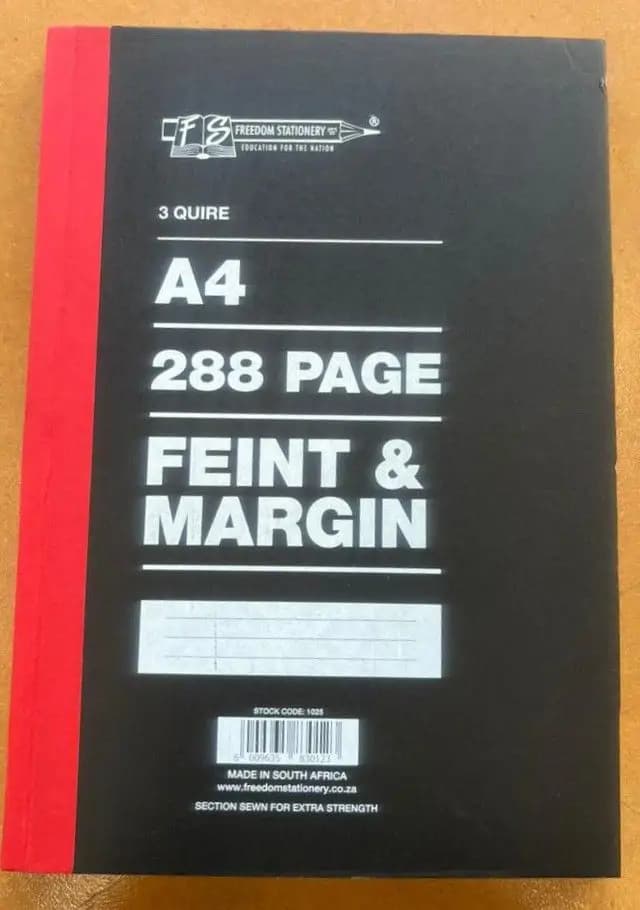 Counter Bk A4 288 Pg Bond