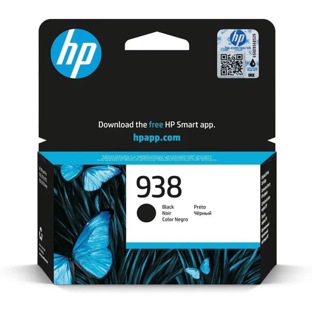 HP 938 Black Printer Ink Cartridge Original