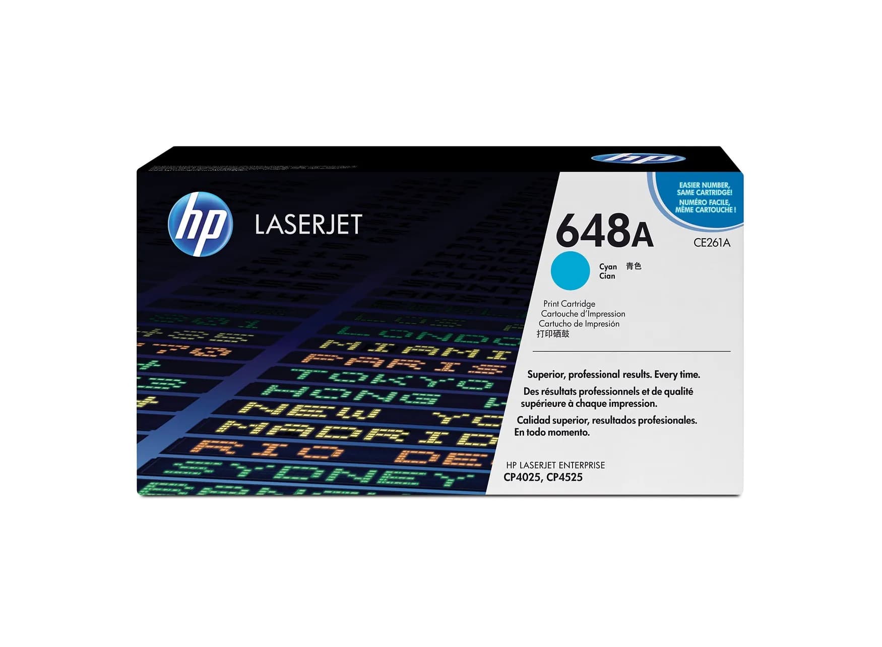 HP 648A Cyan Original LaserJet Toner Cartridge