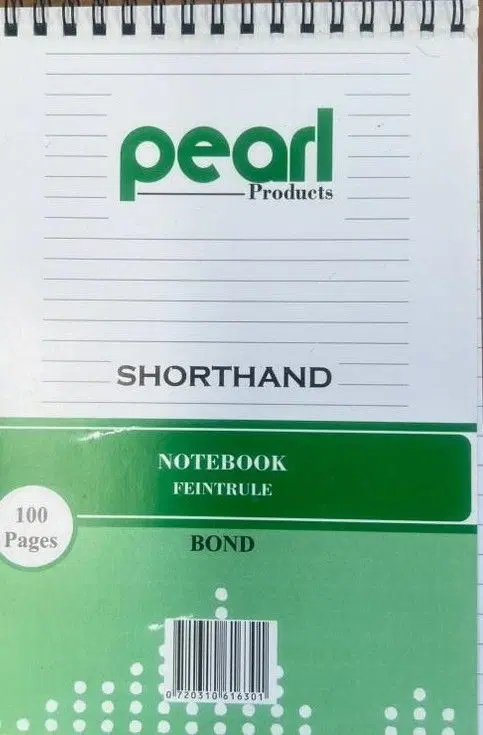 Shorthand N/Bk A5 Glofex/Sinarline