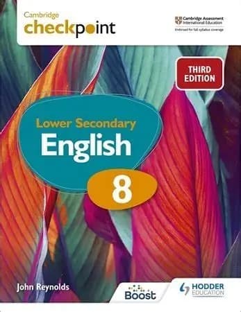 Hodder Cambridge Checkpoint Lower Secondary English Workbook 8