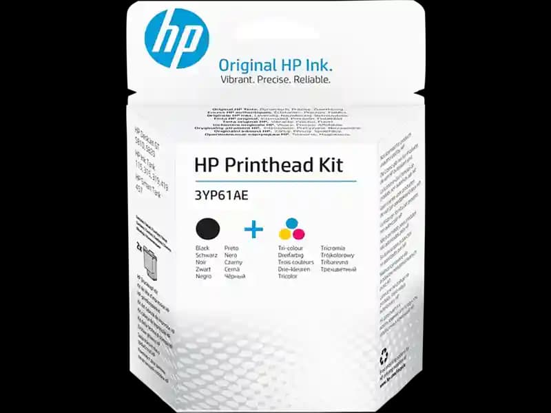 HP 3YP61AE Black/Tri-color GT Printhead Kit