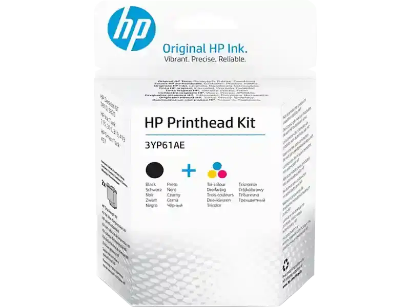 HP 3YP61AE Black/Tri-color GT Printhead Kit
