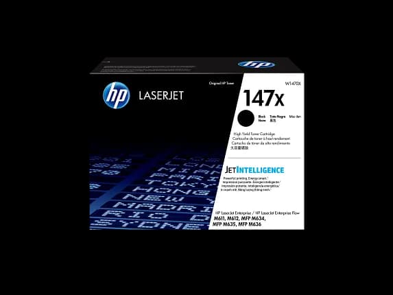 HP 147X High Yield Black Original LaserJet Toner Cartridge W1470X