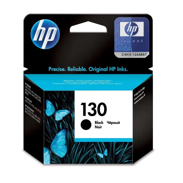 HP 130 Black Printer Ink Cartridge Origina
