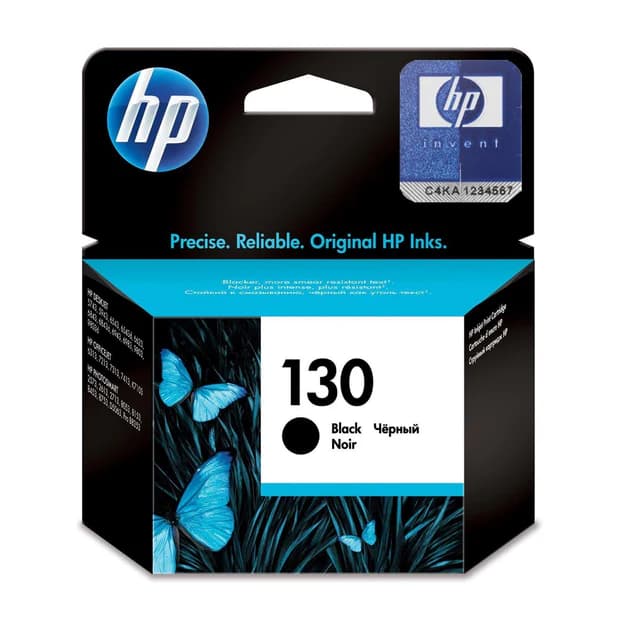 HP 130 Black Printer Ink Cartridge Origina