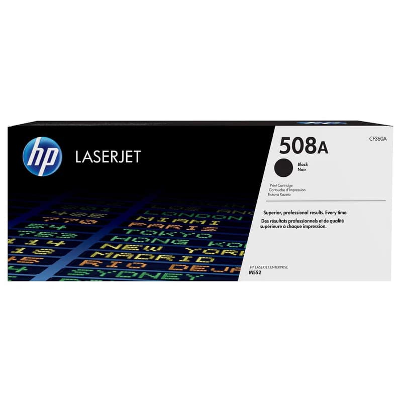 HP 508A Original LaserJet Toner Cartridge Black CF360A