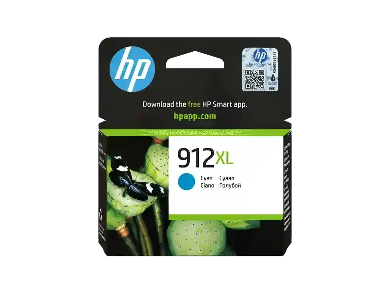 HP 912XL High Yield Cyan Original Ink Cartridge
