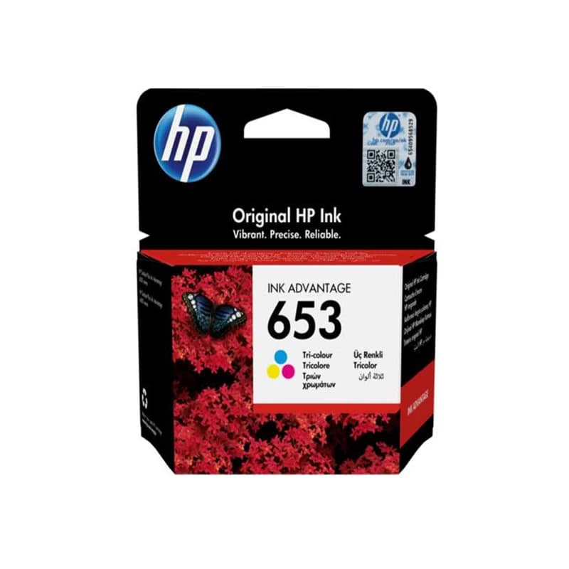 HP 653 Tri-color Original Ink 3YM74AE