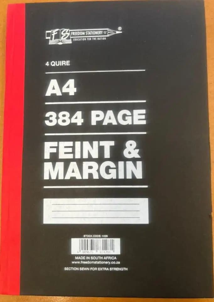Counter Bk A4 384 Pg Bond