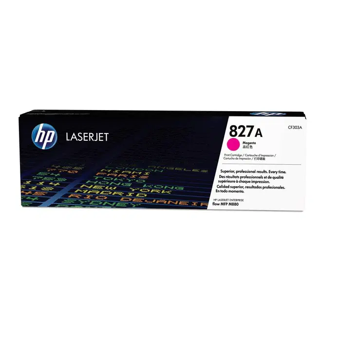 HP 827A Original LaserJet Toner Cartridge Magenta CF303A