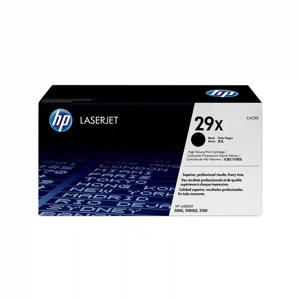 P 29X High Yield Black Original LaserJet Toner Cartridge