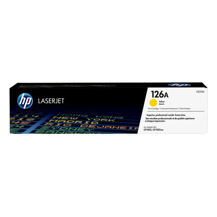 HP 126A Original LaserJet Toner Cartridge Yellow CE312A