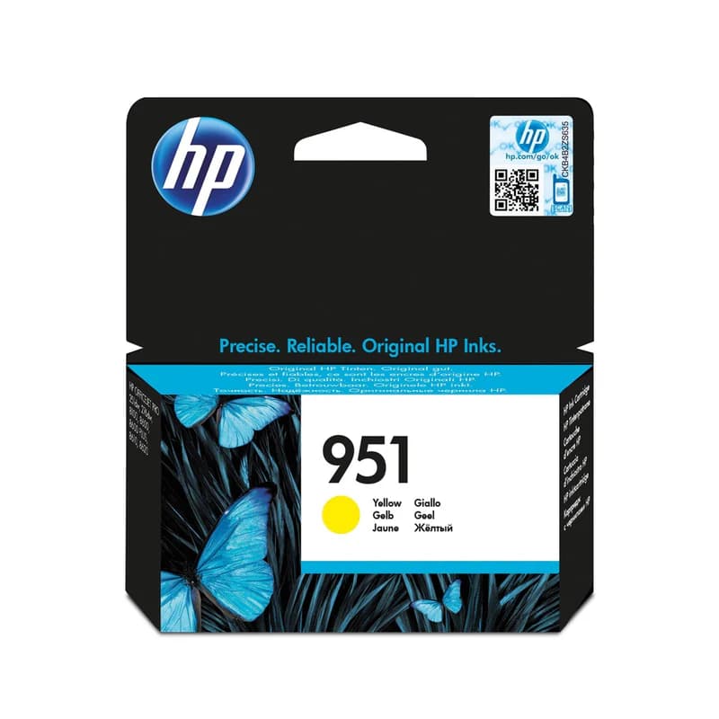 HP 951 Yellow Original Ink Cartridge CN052AE
