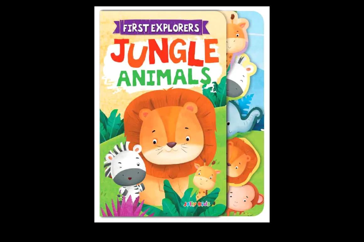 Sheth Jolly Kids First Explorer Index Board Book ??? Jungle Animals