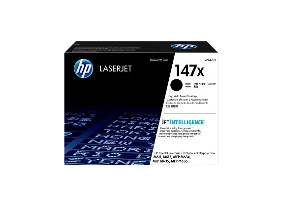 HP 147X High Yield Black Original LaserJet Toner Cartridge W1470X