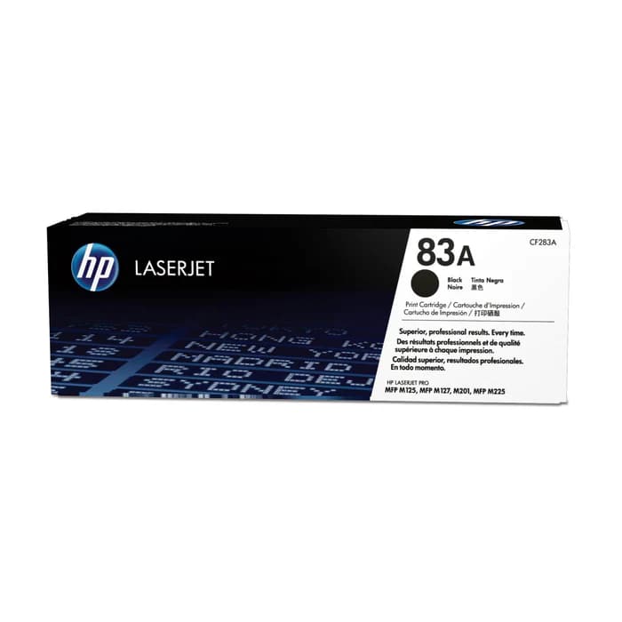 HP 83A Original LaserJet Toner Cartridge Black CF283A