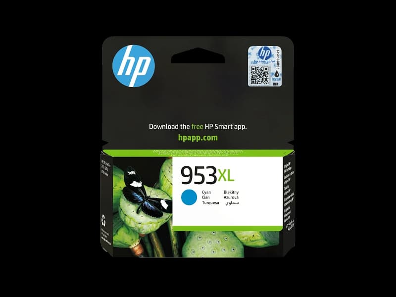HP 953XL High Yield Cyan Original Ink Cartridge F6U16AE