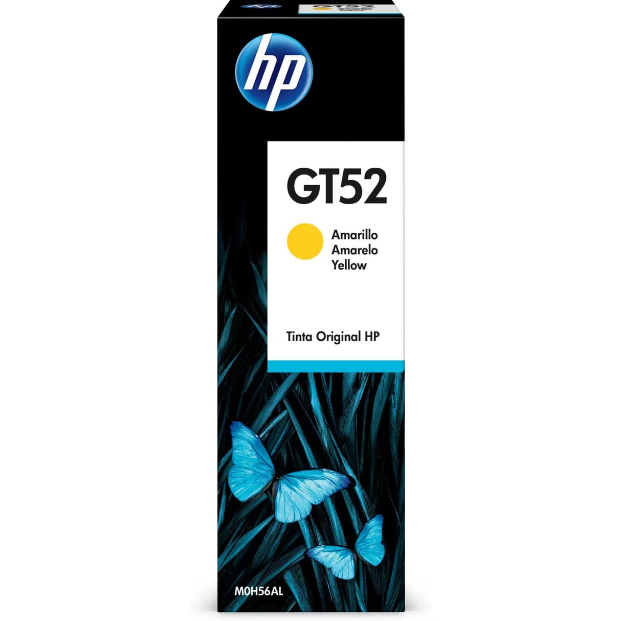HP GT52 Yellow Original Ink Bottle M0H56AE
