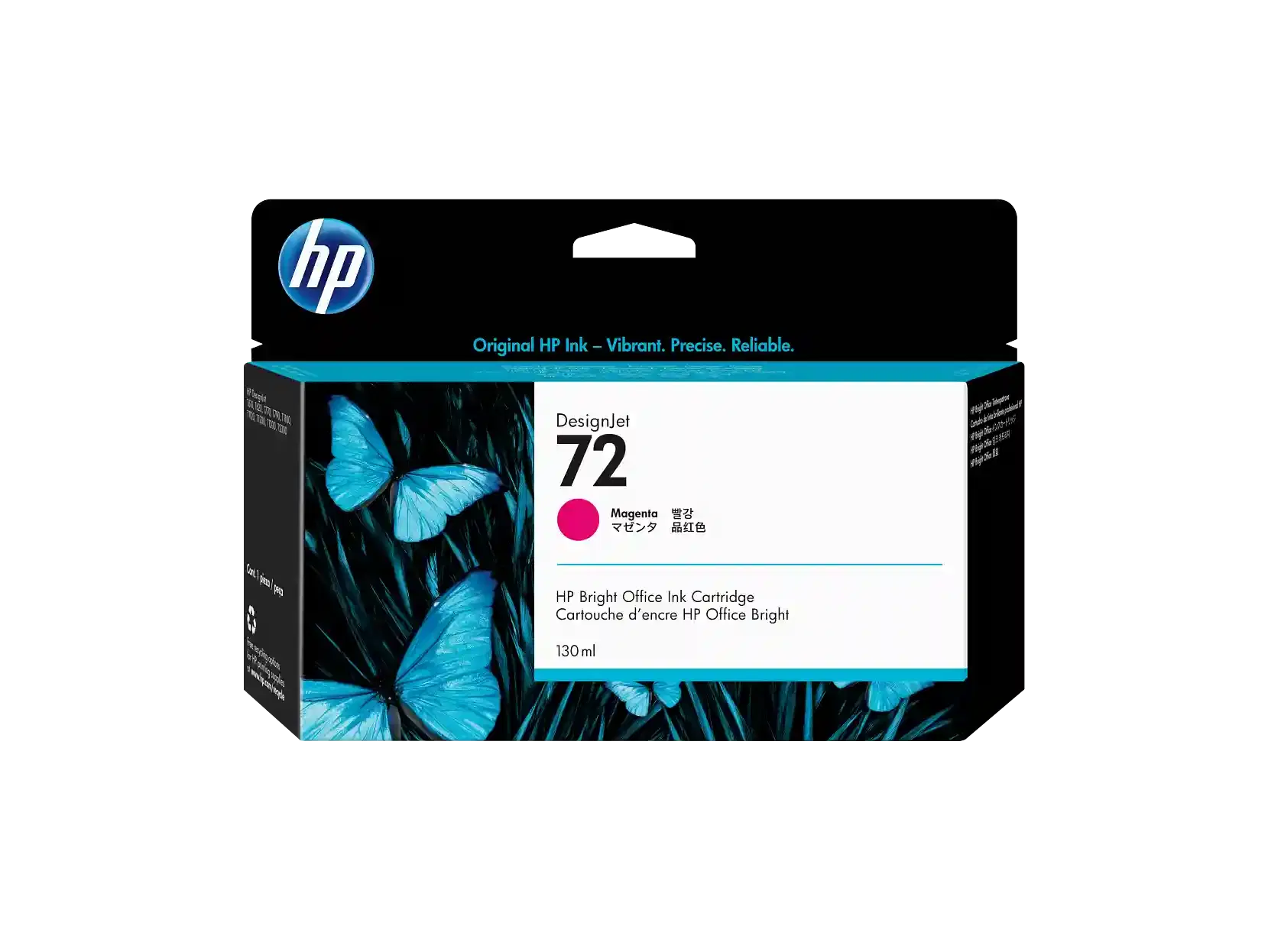 HP 72 130-ml Magenta DesignJet Ink Cartridge