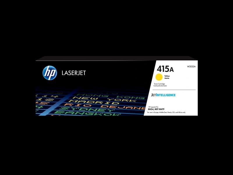 HP 415A Yellow Original LaserJet Toner Cartridge W2032A