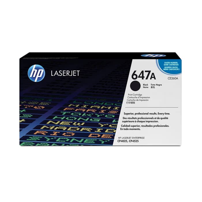 HP CE260A Original LaserJet Toner Cartridge Black CE260A