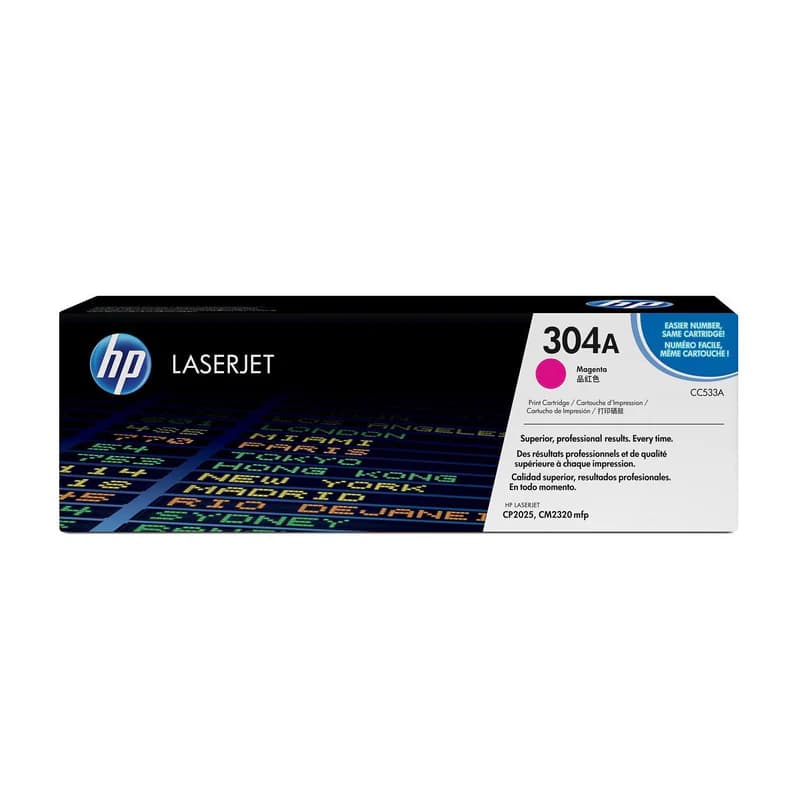 HP 304A Original LaserJet Toner Cartridge - Magenta