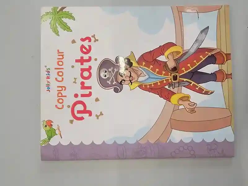 The Sheth Jolly Kids Pirates Copy Colouring Book