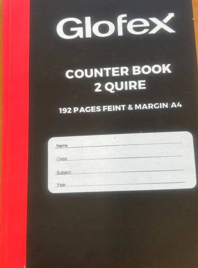 Counter Bk A4 192P Bond