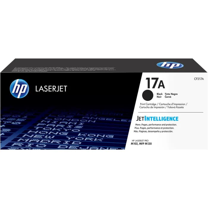 HP 17A Original LaserJet Toner Cartridge Black CF217A