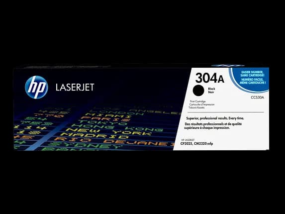 HP 304A Black Original LaserJet Toner Cartridge