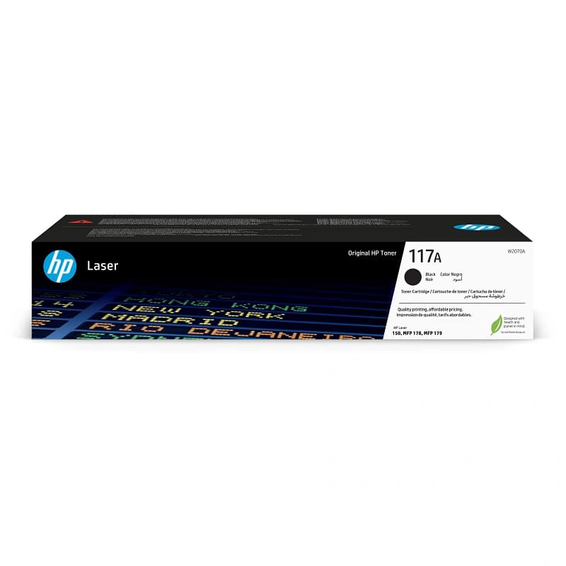 HP 117A Black Original Laser Toner Cartridge W2070A
