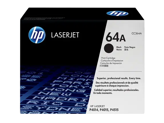 HP 64A Black Original LaserJet Toner Cartridge