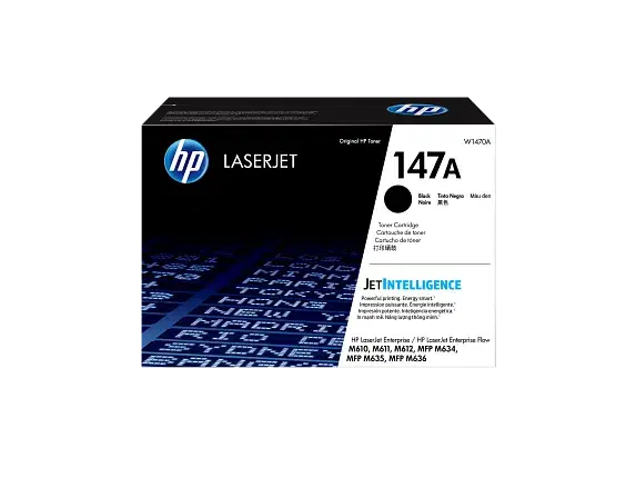 HP 147A Black Original LaserJet Toner Cartridge W1470A