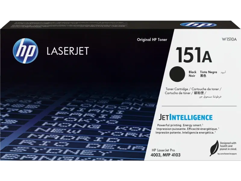 HP 151A Black LaserJet Toner Cartridge W1510A