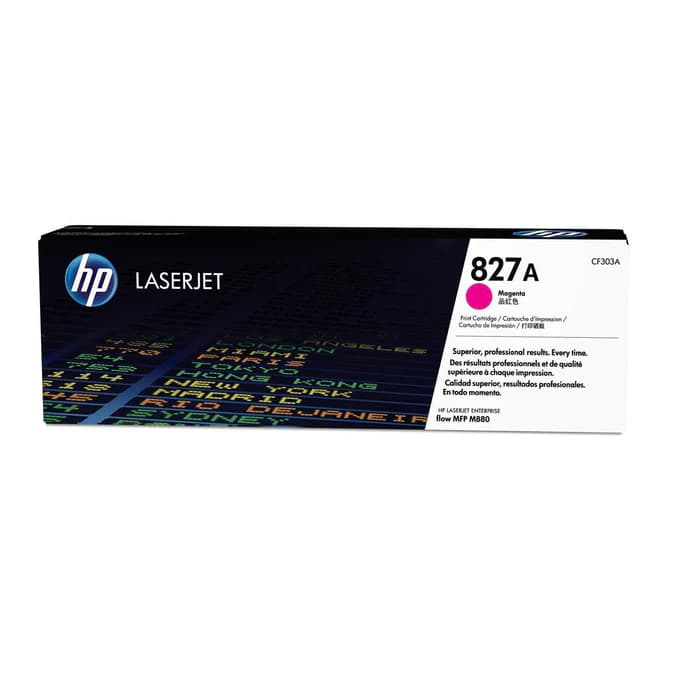 HP 827A Original LaserJet Toner Cartridge Magenta CF303A